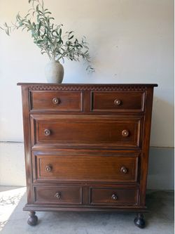 West Michigan Furniture Vintage Dresser | Solid Wood Chest