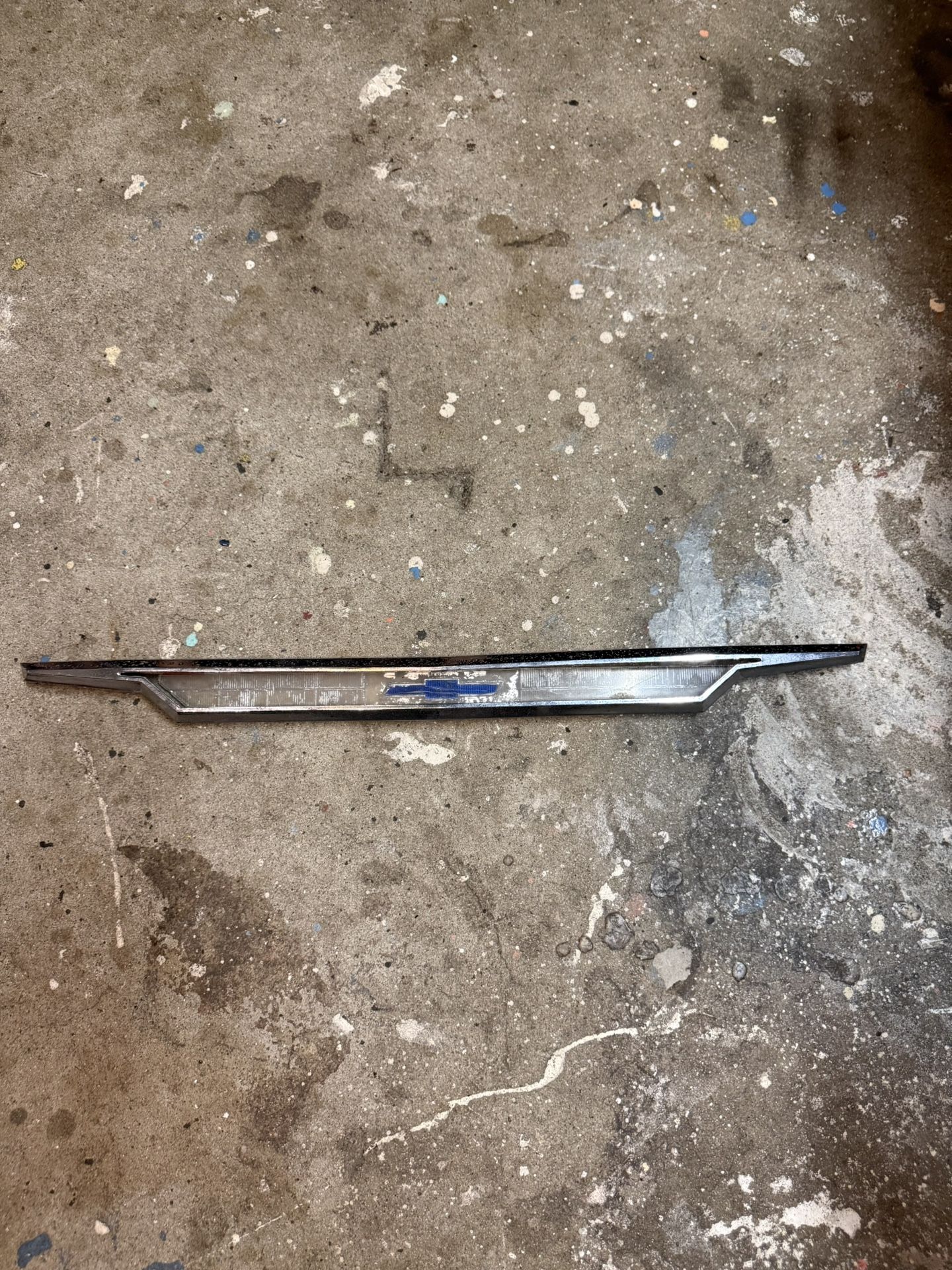 Original 1963 Impala Rear Emblem Trim