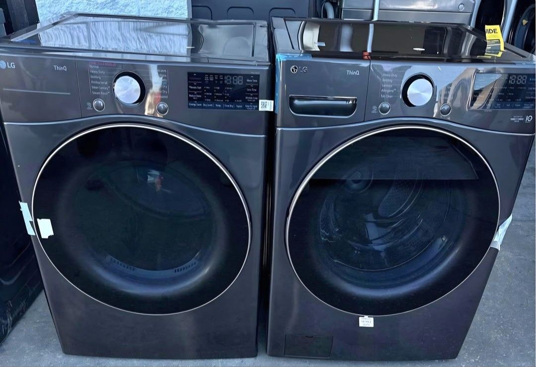Brand New LG ThinQ Smart Washer and Dryer set. $49 down $1199