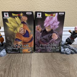 Dragon Ball Super soulXsoul goku goku rose -BLACK 2-piece set From Japan dragonball Z Dbs Dbz 
