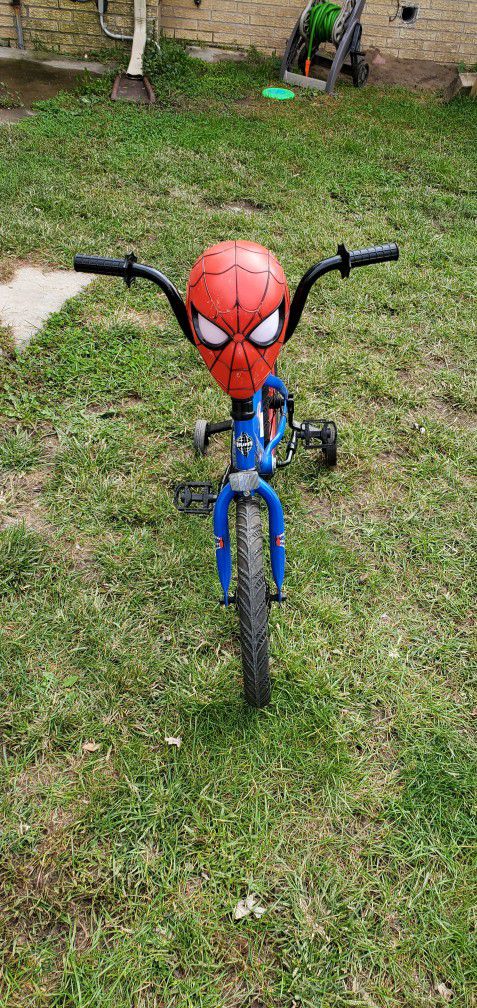 Spider Man Kids Bike