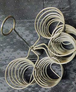 Antique wire  egg caddy holder