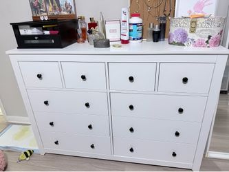 White dresser