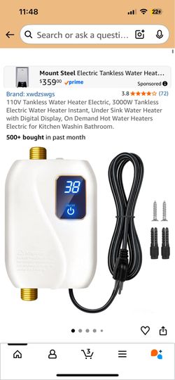 ELECTRIC WATER HEATER