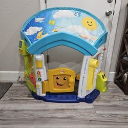 Fisher-Price Laugh & Learn Baby & Toddler Playset Smart Learning Home Interactive Playhouse with Smart Stages