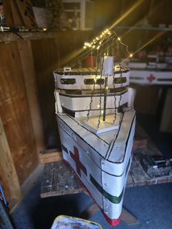 Britannic  Ship.- Hand Crafted