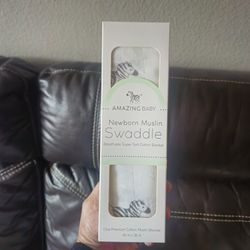 New Baby Muslin Swaddle & Other Baby Items