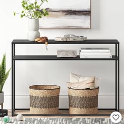Metal Target Console Table