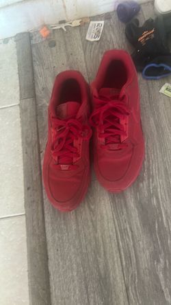 Red nike air max size 13