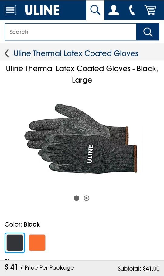 Termal Latex Coated Gloves
