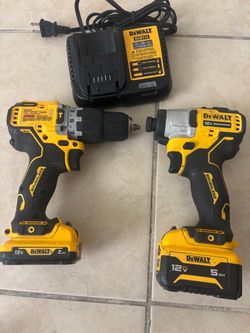 DeWalt 12V MAX XTREME Cordless Brushless 2 Tool Compact Drill and Impact Driver Kit