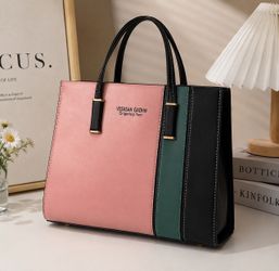 Vesasan Gaohn Color Block Tote Handbag