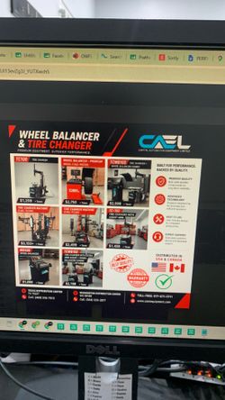CAEL Tire Changers & Wheel Balancers – Complete Tire Service Solutions