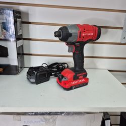 Craftsman CMCF800 Cordless Brushed Impact Driver + Battery & Charger