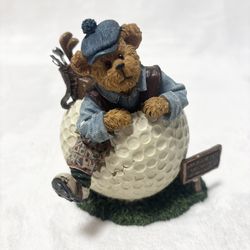 Boyds Bears Golf Figurine – “Wilson Puttenstuff” with Box (2006)