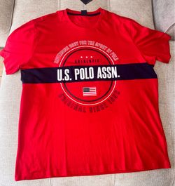 U.S. Polo Assn. Red Graphic T-Shirt XXL – New with Tags