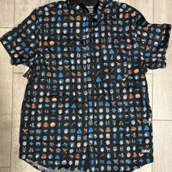 Bioworld Bethesda x Fallout Men’s button up