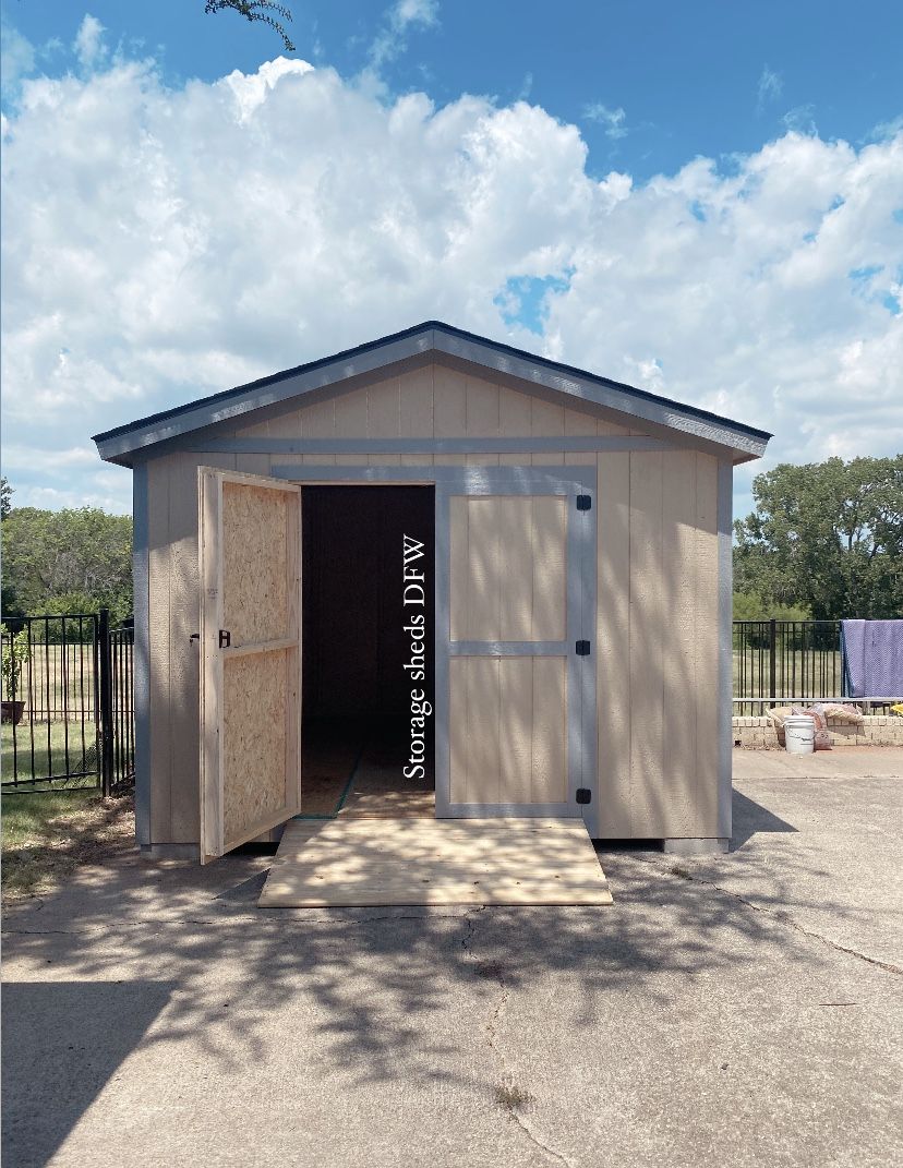 Storage Sheds Made On Site