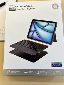 Combo three in one case cover and keyboard