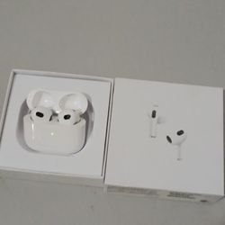 AirPods 3rd Generation Bluetooth Earbuds (Open Box Never Used)