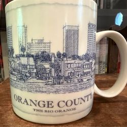 Orange County "The Big Orange" Souvenir Coffee Mug