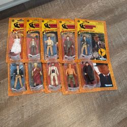 The Adventures Of Indiana Jones Action Figures Set