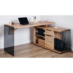 L-Shaped Executive Desk