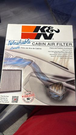 Kia and Hyundai New K & N CABIN FILTER # VF2010 (see Photo For Car List)