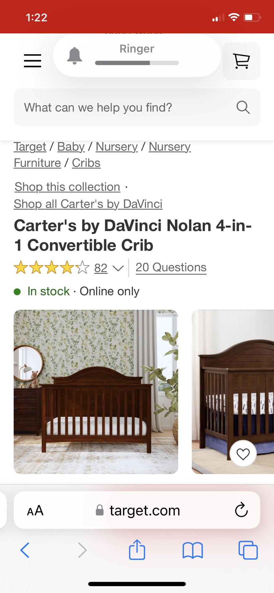 Baby Crib brand new