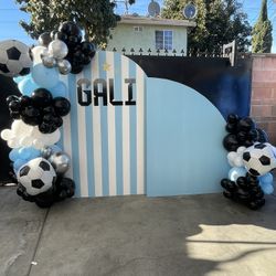 Soccer Balloon Garland