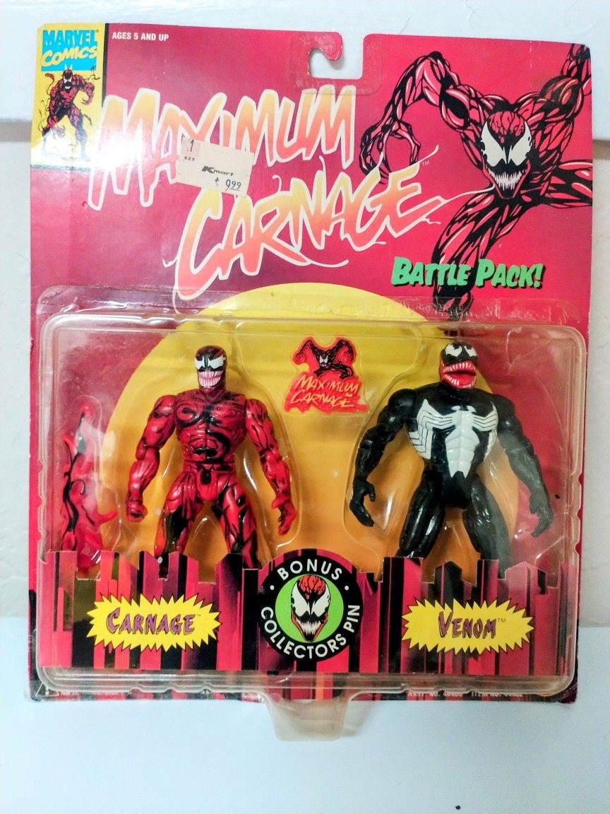 Marvel Maximum Carnage Venom Battle Pack Action Figures
