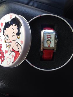Collectible Betty Boop watch gift bracelet