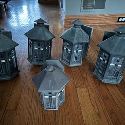 Hinkley Vintage Outdoor Wall Lanterns - Mission Style