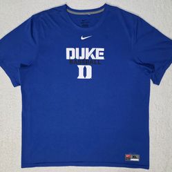 Duke University Baseball Nike T-SHIRT Mens Size XL