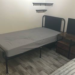 Single Bed With Mattress