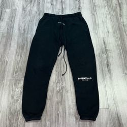 Fear of God Essentials Black Sweats