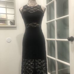 NWT, Black Lace Bodycon Dress