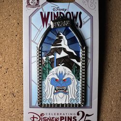 Disney Windows of Attraction Disneyland Matterhorn Bobsleds LE 2500