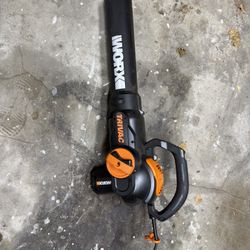WORX WG512 12 Amp Trivac, 3 in 1 Electric Leaf Blower, Leaf Vacuum & Leaf Mulcher for Lawn Care