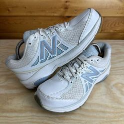 New Balance Womens 847 V2 WW847WT2 White Running Shoes Lace Up Size 7 