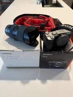 Sony Alpha 7C & Gopro Hero Max