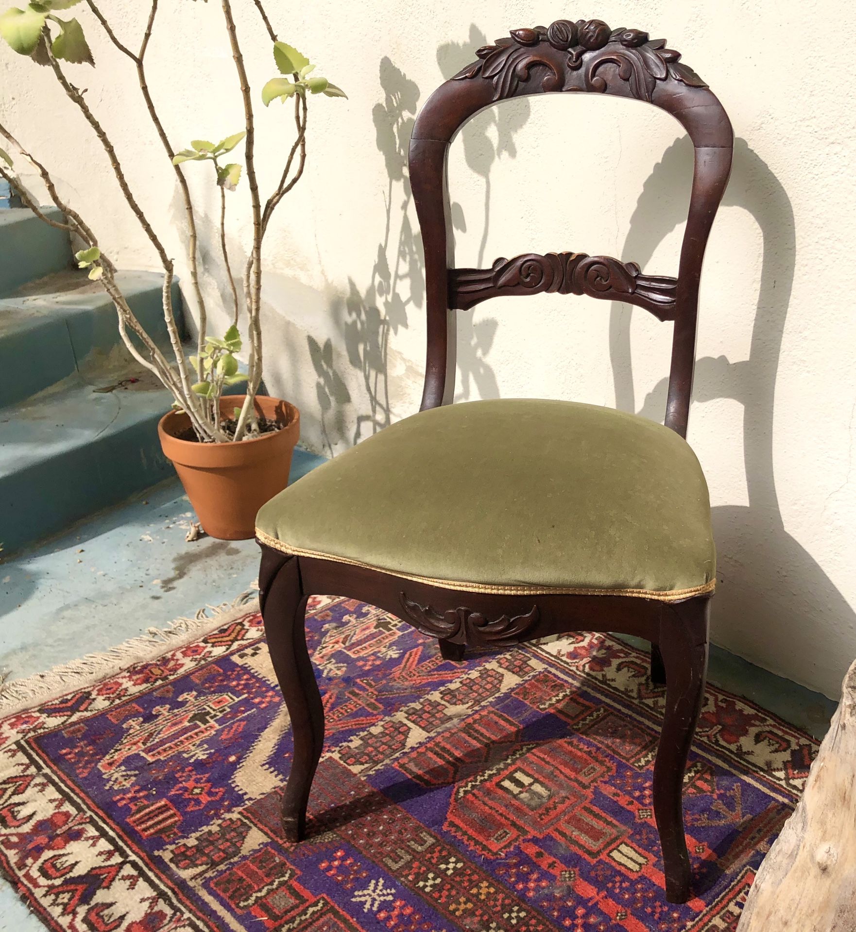 Vintage Upholstered Chair