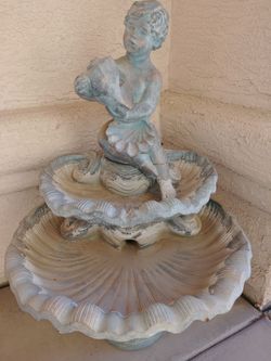 Concrete Water Fountain