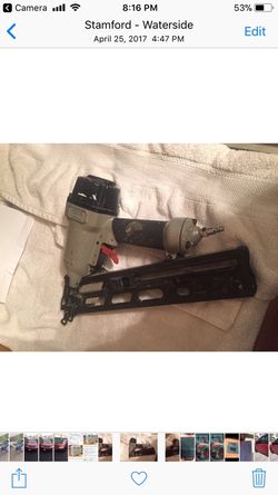 Porter cable air finish nail gun 15gauge