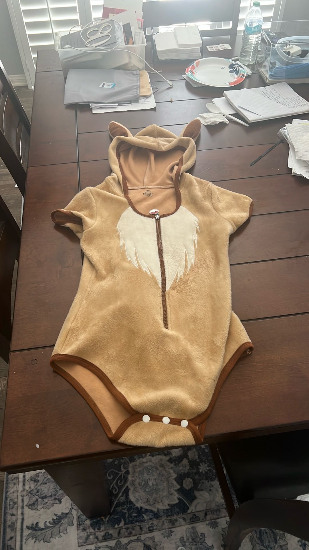 Littleforbig Cotton Romper Onesie Pajamas Bodysuit - I Choose You Fox