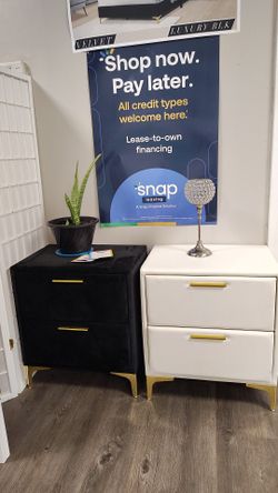 Nightstand $99 New Assembly 4 Color Solid wood