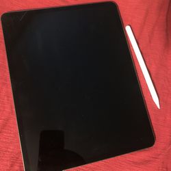 Apple iPad Pro 12.9” 2020 cellular + WiFi 256 gb Also Have 1TB New Sealed space gray with Apple Pencil