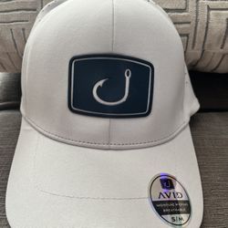 Avid Premium Headwear Alpha Performance Fitted hat Glacier Grey