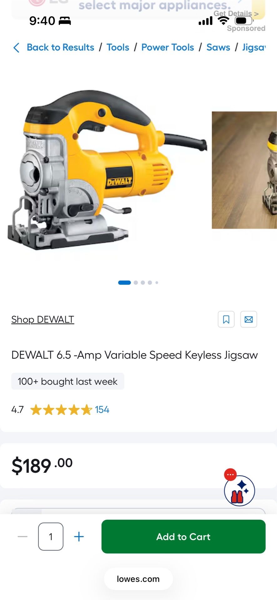 Dewalt Jigsaw