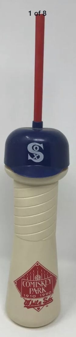 Vintage 1990 Chicago WHITE SOX McDonald's MLB Baseball WATER BOTTLE Comisky Park